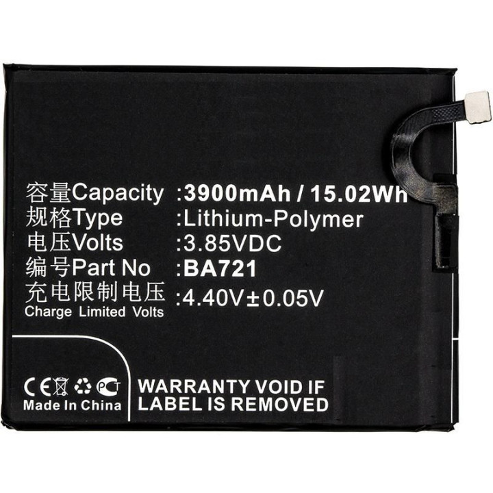 CoreParts Battery 14.82Wh Li-ion 3.8V