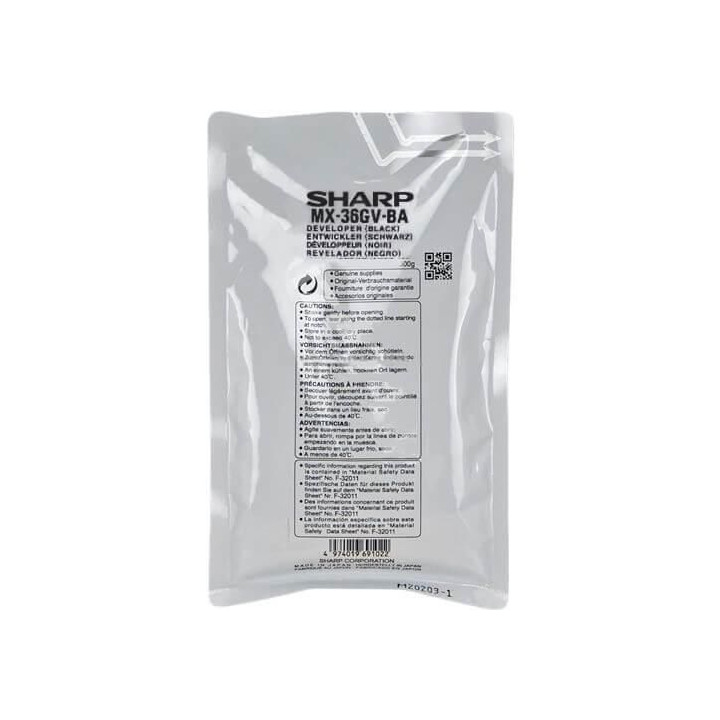 Sharp Developer Black MX 2010U/2310U