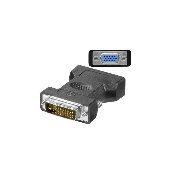 MicroConnect Adapter DVI-I 24+5 - HD15 M-F