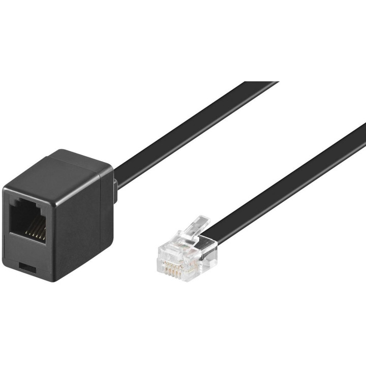 MicroConnect Modular Straight RJ12 6C/6P 3m