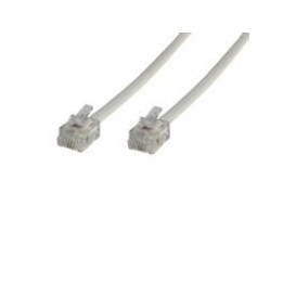 MicroConnect Modular Straight RJ12 6C/6P 5m