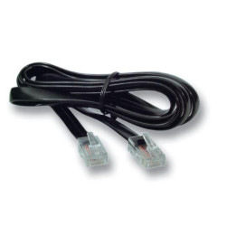 MicroConnect RJ12-RJ45 3M M/M Black