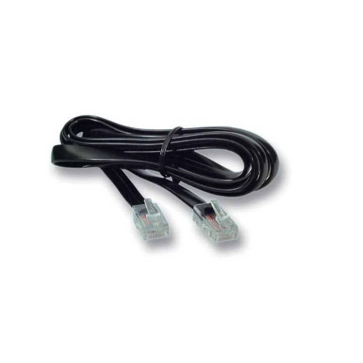 MicroConnect RJ12-RJ45 3M M/M Black