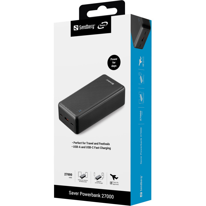 Sandberg Saver Powerbank 27000