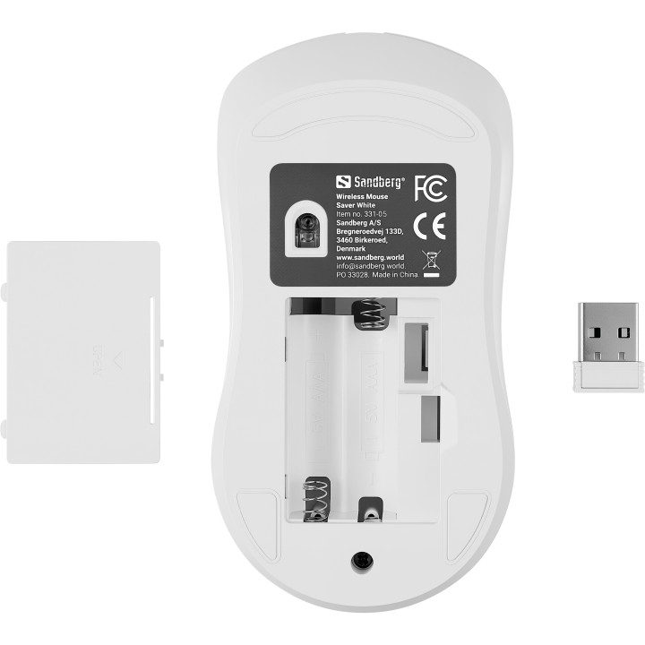 Sandberg Wireless Mouse Saver White