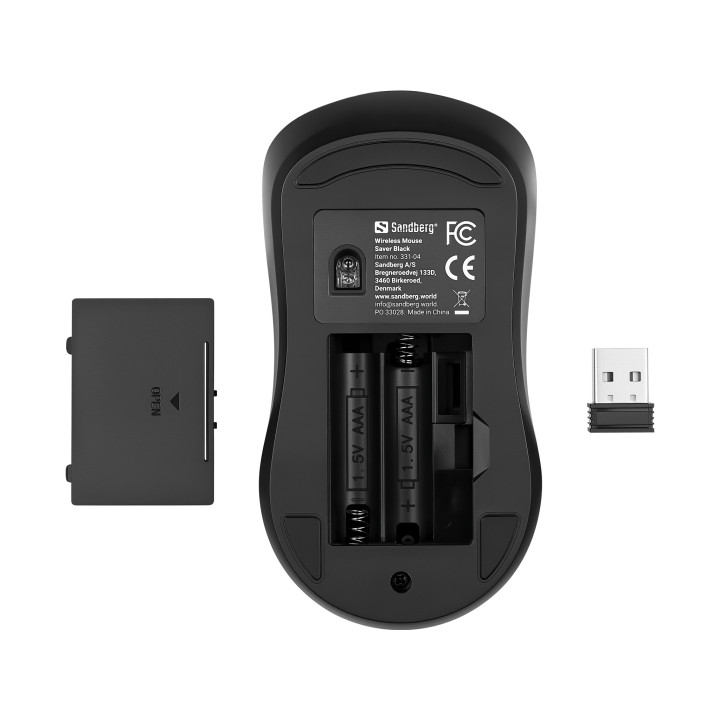 Sandberg Wireless Mouse Saver Black