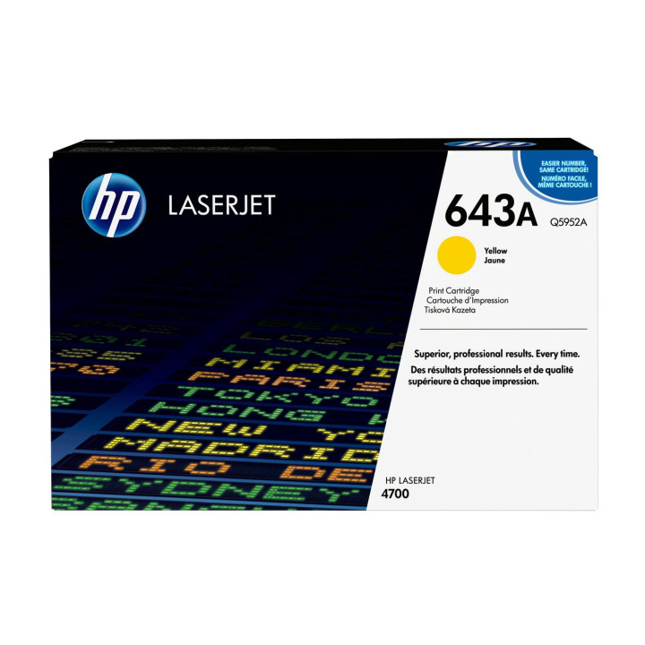 HP Toner Yellow Color 4700