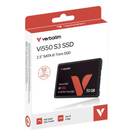 Verbatim VI550 S3 2.5" SSD 512 GB