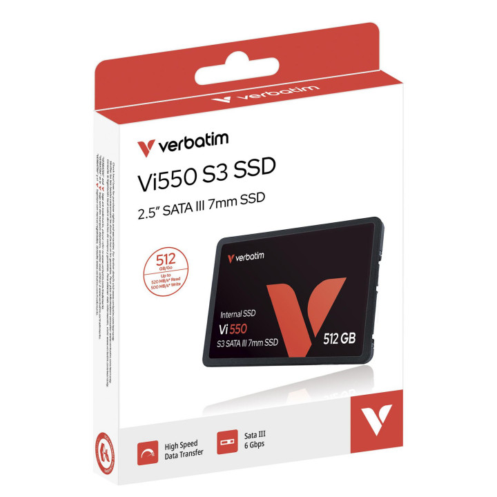 Verbatim VI550 S3 2.5" SSD 512 GB