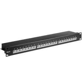 MicroConnect CAT6 24 port 19" Patch Panel,