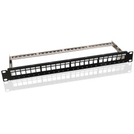 MicroConnect CAT6 24 port 19" Patch Panel,