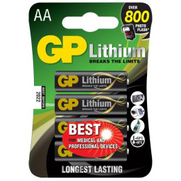 GP AA lithium batteri 1.5V,