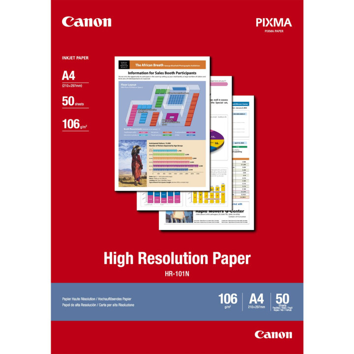 Canon Hr101n paper a4