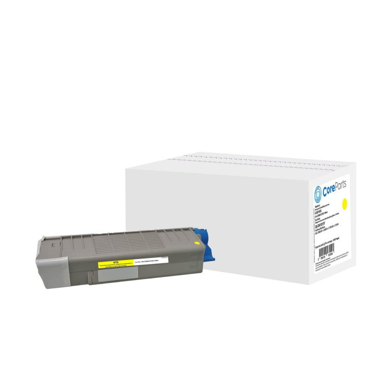 CoreParts Toner Yellow 43381905