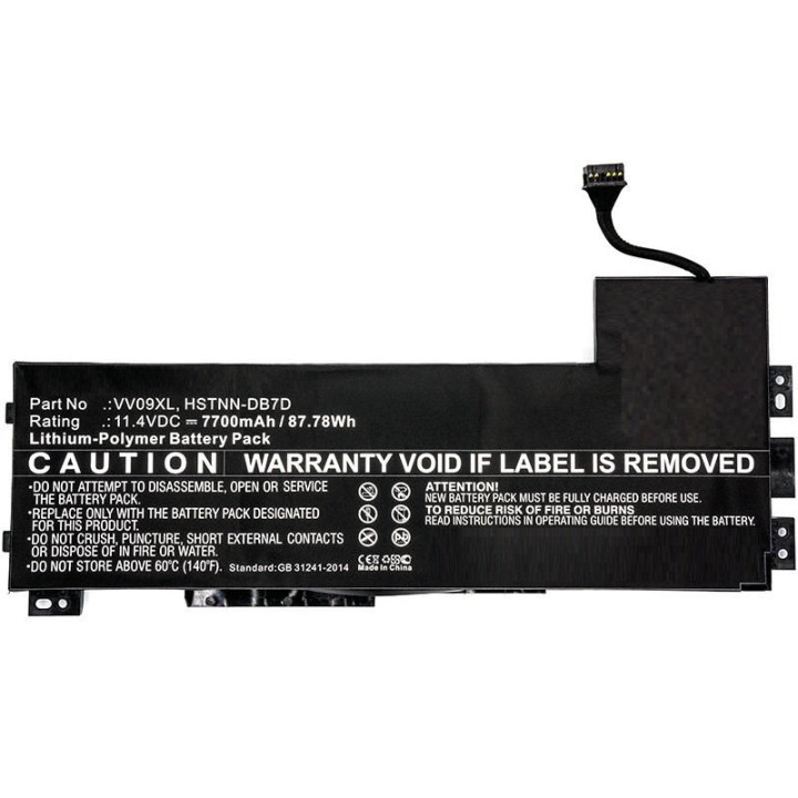 CoreParts Laptop Battery for HP 82.00Wh