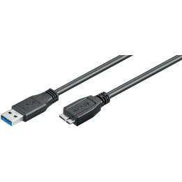 MicroConnect USB 3.2 Gen 1 A-B Micro 5m