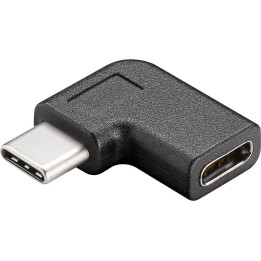 MicroConnect USB-C to C angled Adapter 90°