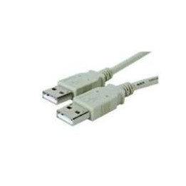 MicroConnect USB2.0 A-A 1m M-M, Grey