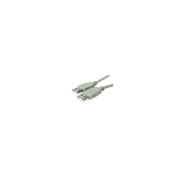 MicroConnect USB2.0 A-A 1m M-M, Grey