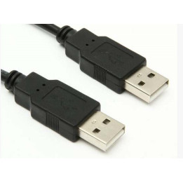 MicroConnect USB2.0 A-A 3m M-M, Black