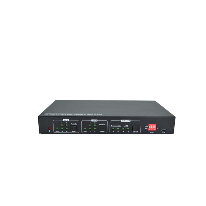 Vivolink HDMI 2.0 4x2, Matrix switcher,