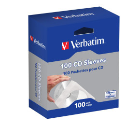 Verbatim CD PAPER SLEEVES 100 PACK