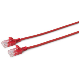 MicroConnect U/UTP CAT6 2M Red Slim,