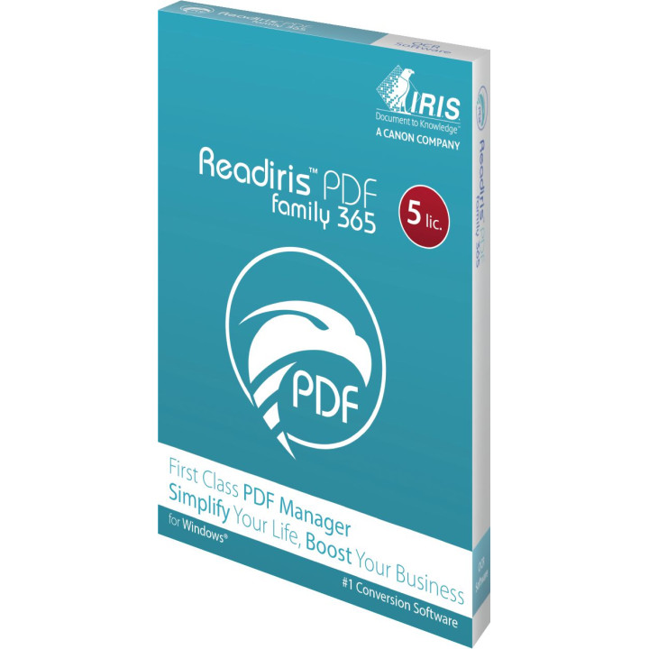 I.R.I.S. Readiris PDF Family 365