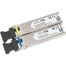 MikroTik Pair of SFP modules, S-35LC20D