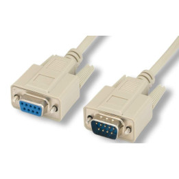 MicroConnect D-SUB/RS-232 - D-SUB/RS-232 3m