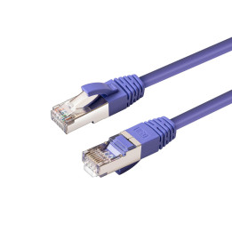 MicroConnect S/FTP CAT6 1m Purple LSZH