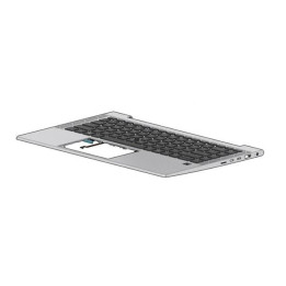 HP TOP COVER W/ KBD CP+PS BL ITL