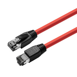 MicroConnect CAT8.1 S/FTP 2m Red LSZH