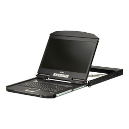 Aten 1U Short Depth USB VGA Single