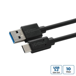 MicroConnect USB C-A 3.2 Gen 2 cable 1m,