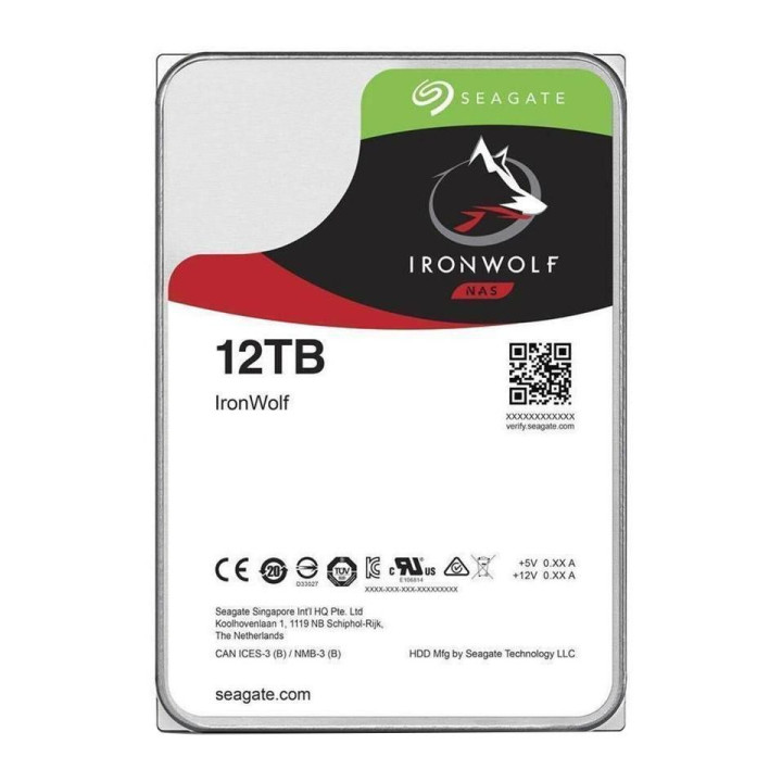 Seagate IronWolf 12 TB SATA 6Gb/s 7200