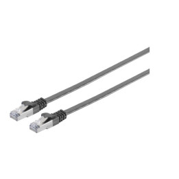 MicroConnect U/FTP CAT6A 2M Black Flat