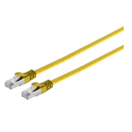 MicroConnect U/FTP CAT6A 5M Yellow Flat