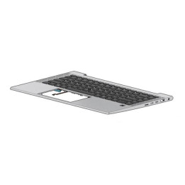 HP TOPCVR W/KB CP+PS BL SE/FI