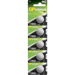 GP LITHIUM BUTTON CELL CR2032 -
