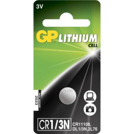 GP LITHIUM BUTTON CELL CR1/3N