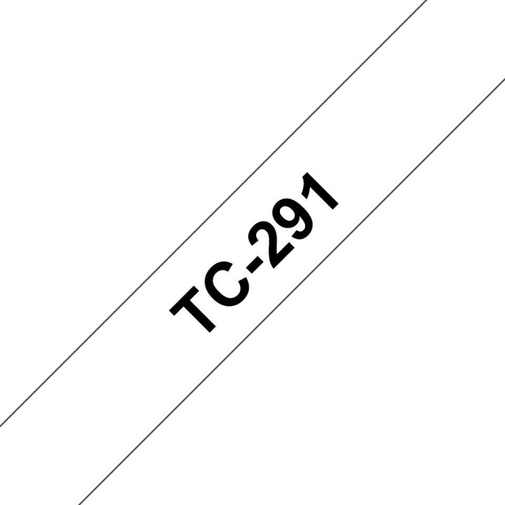 Brother Gloss Laminat 9mm, Black/White