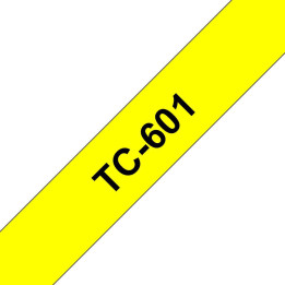 Brother Tape Black On Yellow 12mm