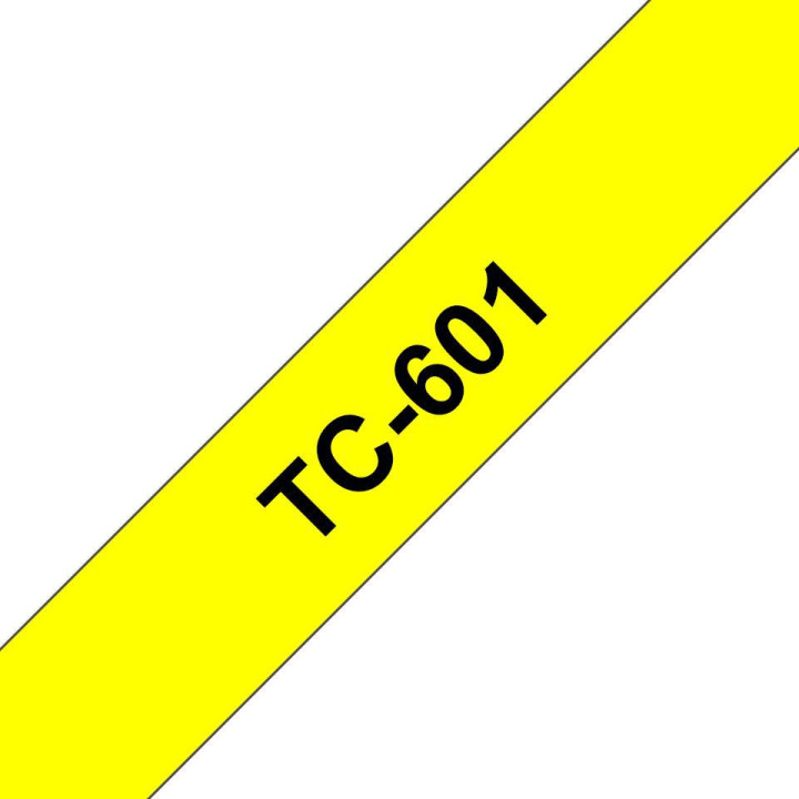 Brother Tape Black On Yellow 12mm