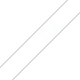 Brother Gloss Laminat 9mm, White/Clear