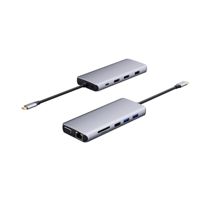 eSTUFF USB-C 12-in-1 Mobile Hub