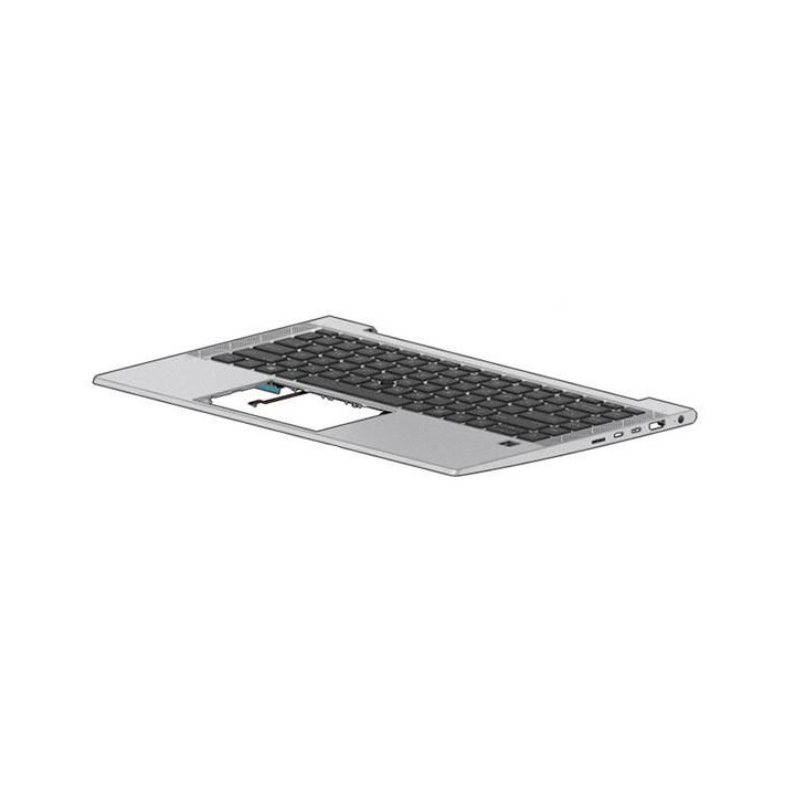HP Top Cover W/Keyboard CP+PS BL