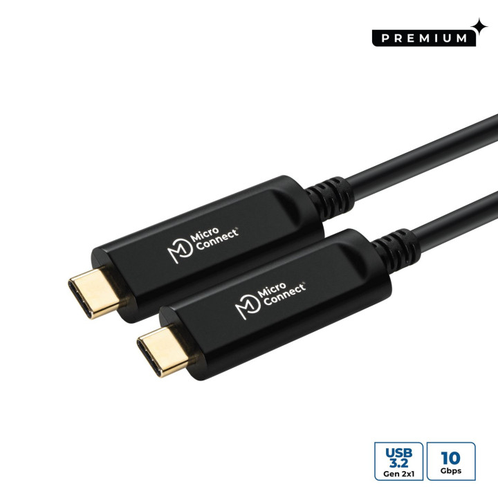 MicroConnect Premium Optic fiber USB-C 3.2