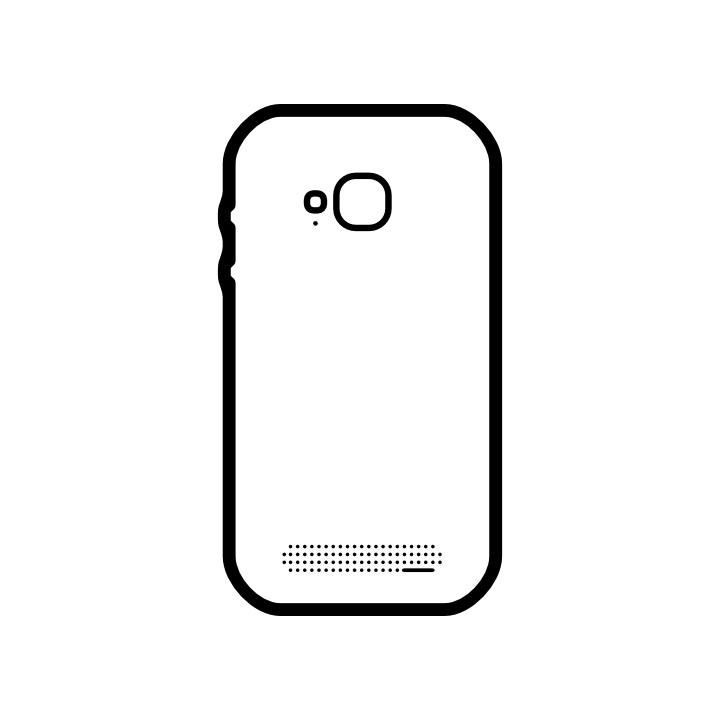 CoreParts Battery Cover Back Glass -