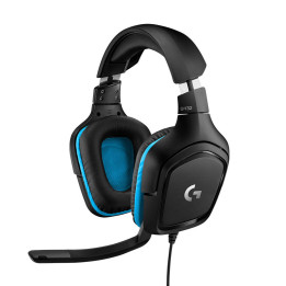 Logitech G432 Headset Head-band Black,